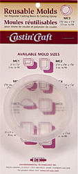 MC-3 Poly Mold - 2-3/8" Dia. x 1-1/8" deep