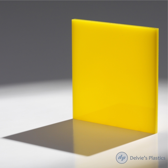 2037 Translucent Yellow Acrylic Sheet