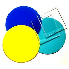Laser Cut Acrylic Disks & Squares