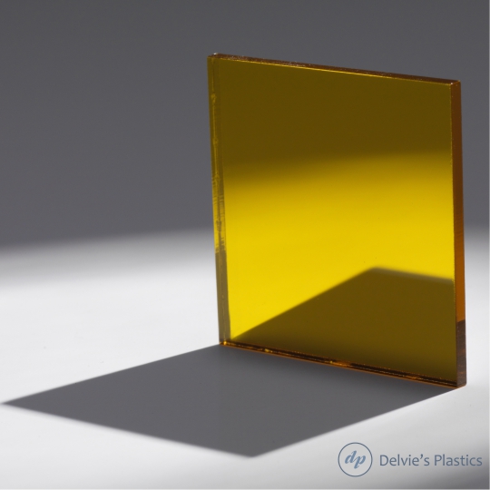 Yellow Mirror Acrylic Sheet