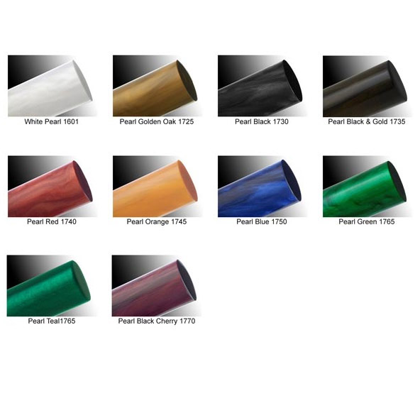 Pearl Cast Acrylic Rod (Unpolished)